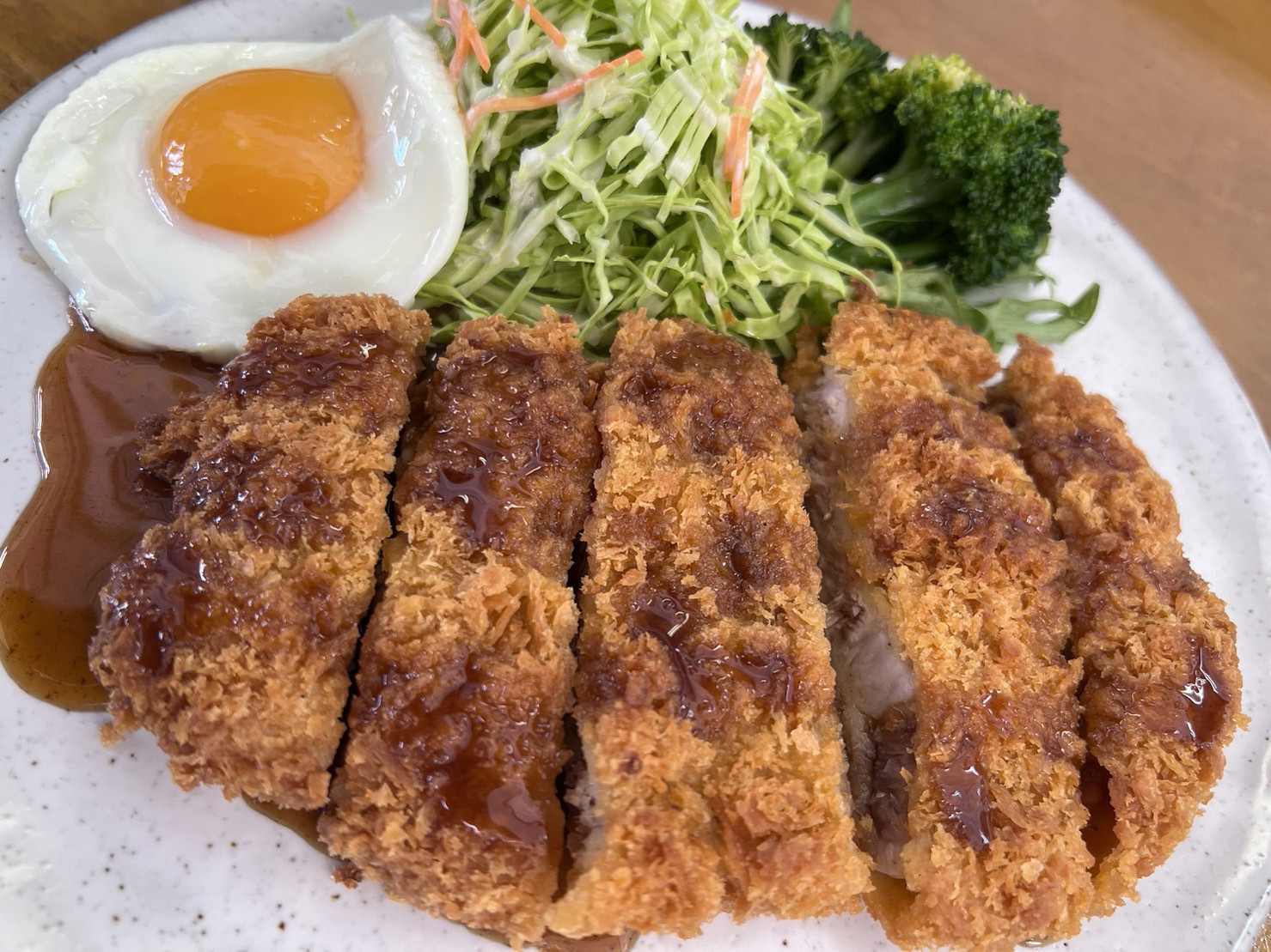 トンカツランチ（肉の秋元白河高原清流豚）　