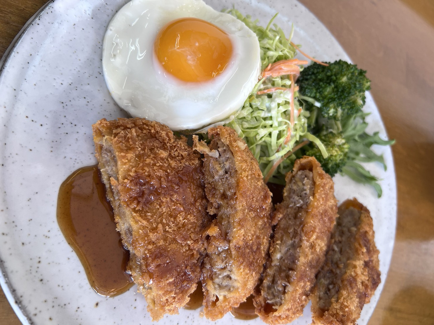 メンチカツランチ（肉の秋元白河高原清流豚）