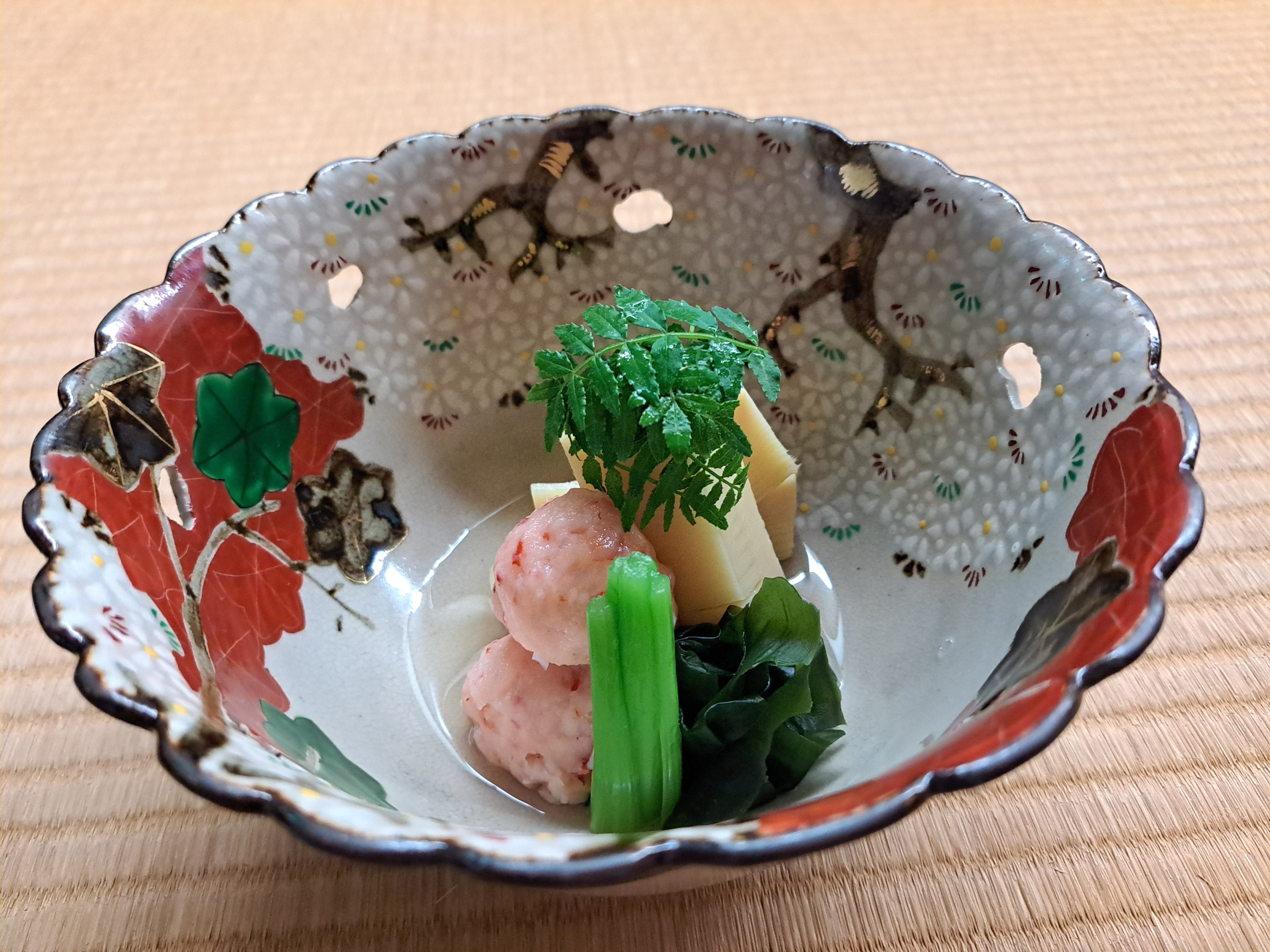 炊合せ　若竹煮