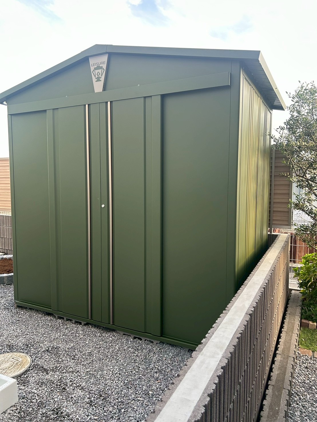 収納スペース抜群‼️物置設置✨