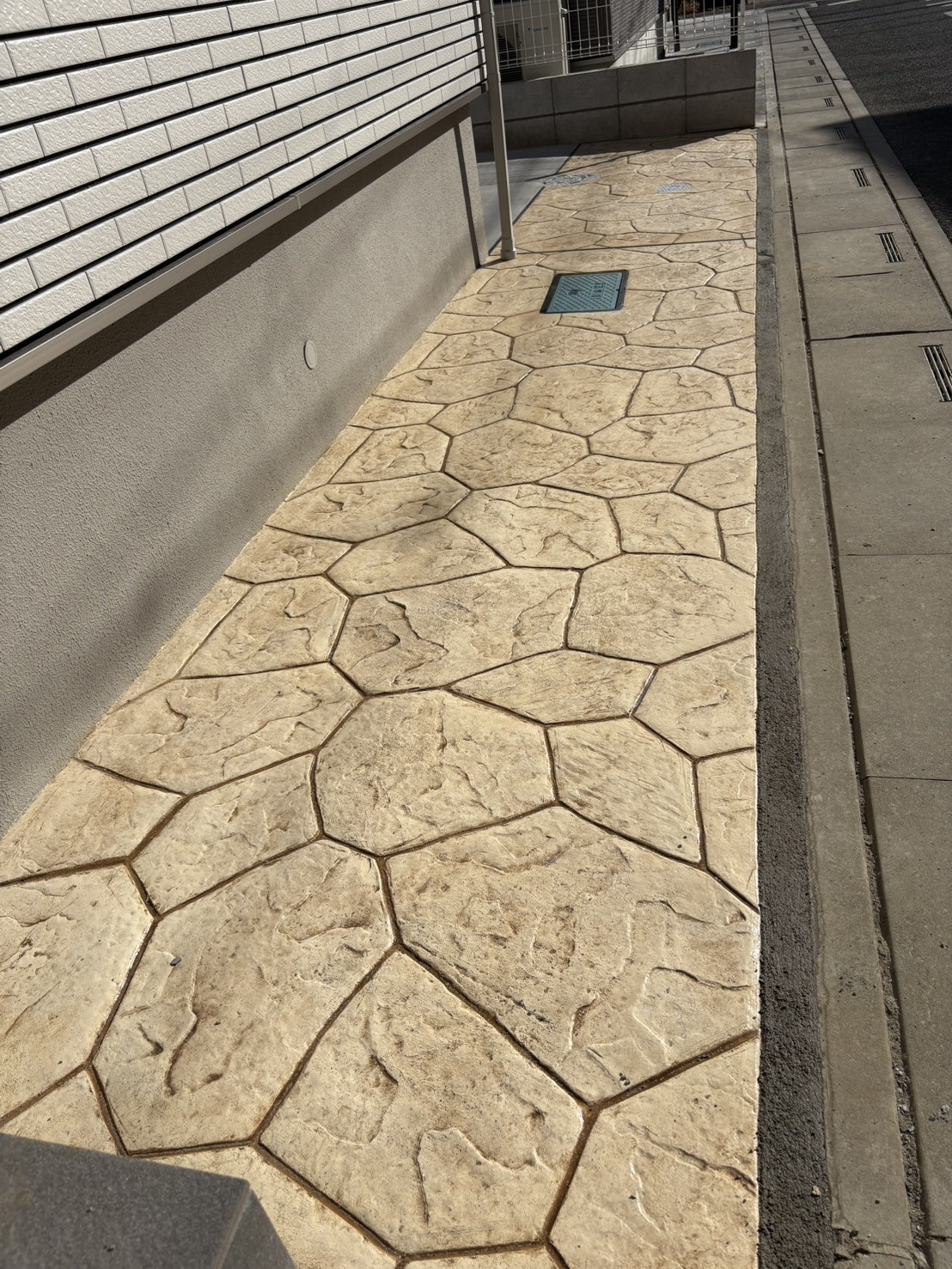 オシャレなスタンプコンクリート🧱⚒️