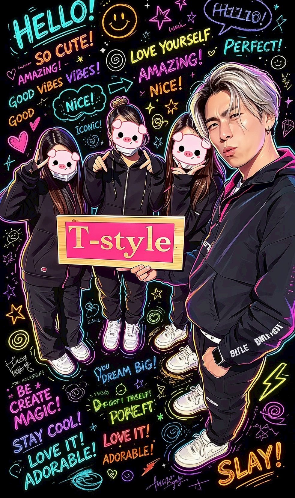 AI作成🌟T-styleイラスト🌟