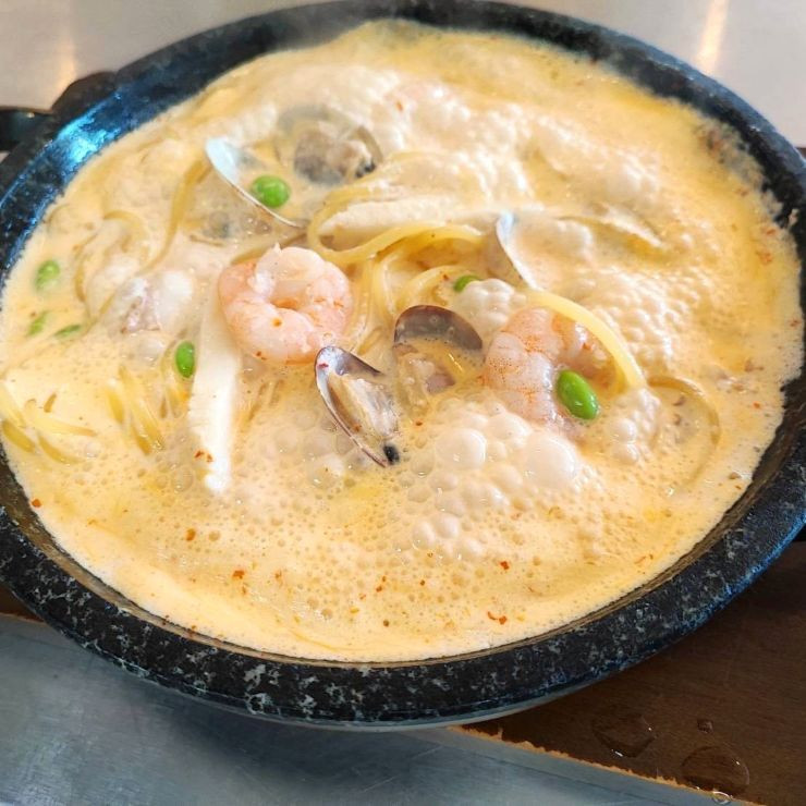 海鮮チゲクリーム