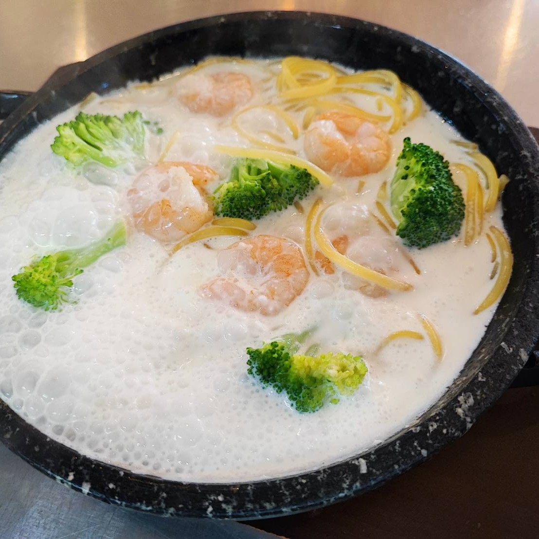 第7位 小エビクリーム｜魔法のパスタ伊集院店