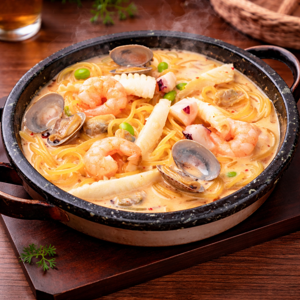 海鮮チゲクリーム