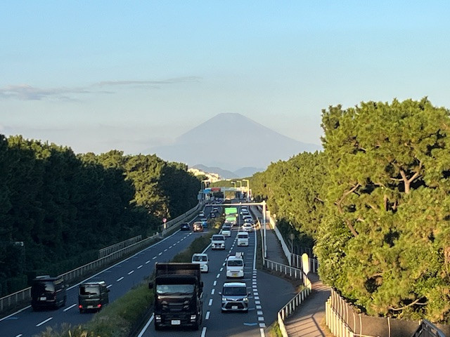 富士山に初雪？