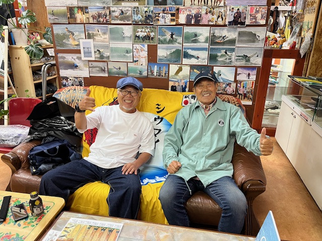 関西、岩手サーファー来る