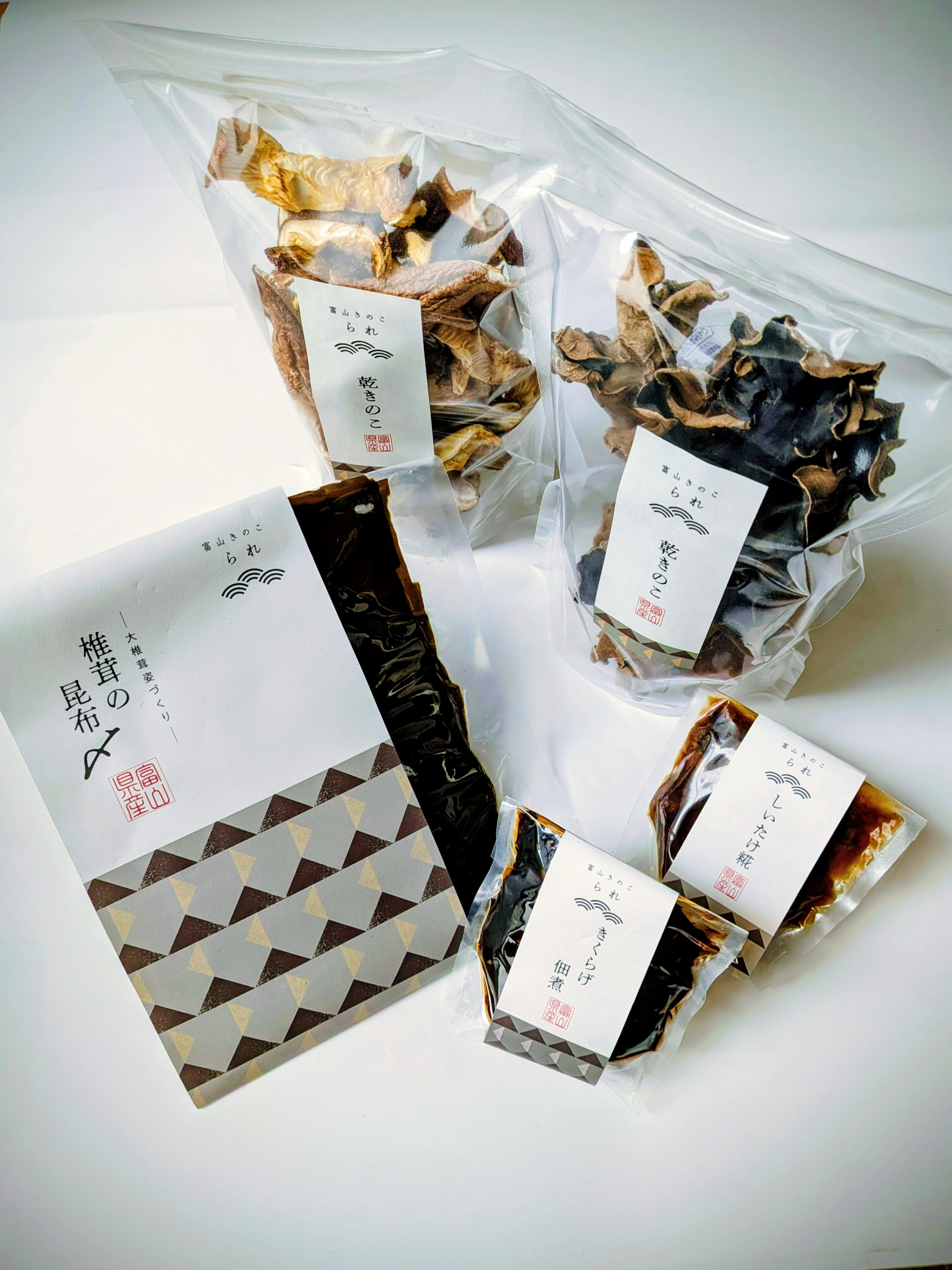 「富山きのこ　られ」シリーズ