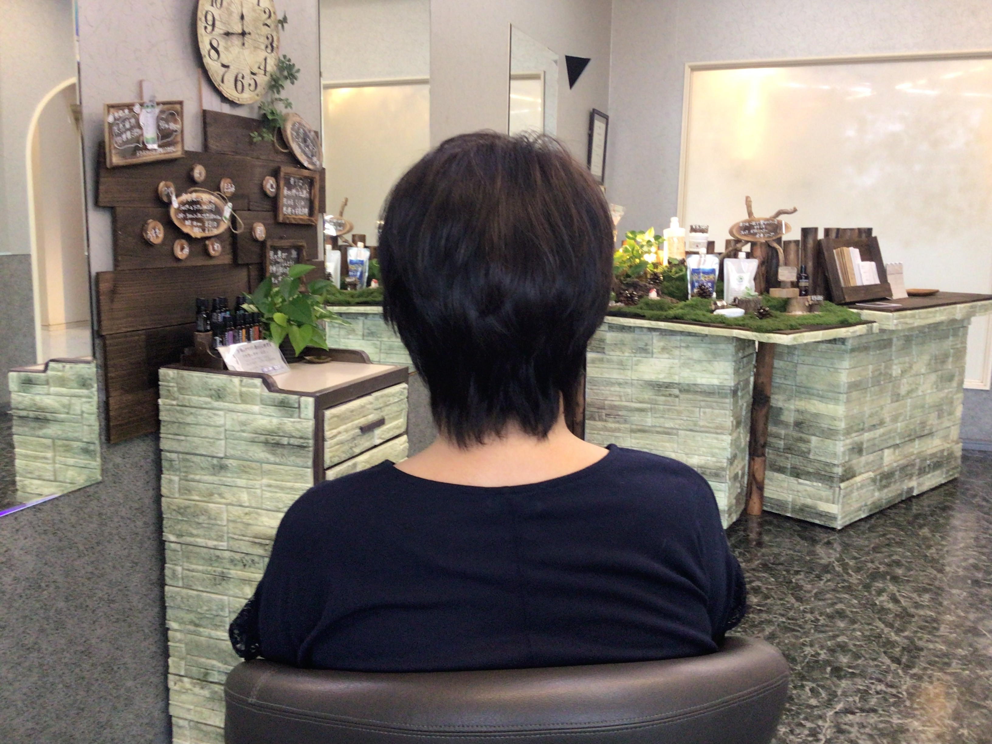 龍ヶ崎市からカラーでご来店頂きました