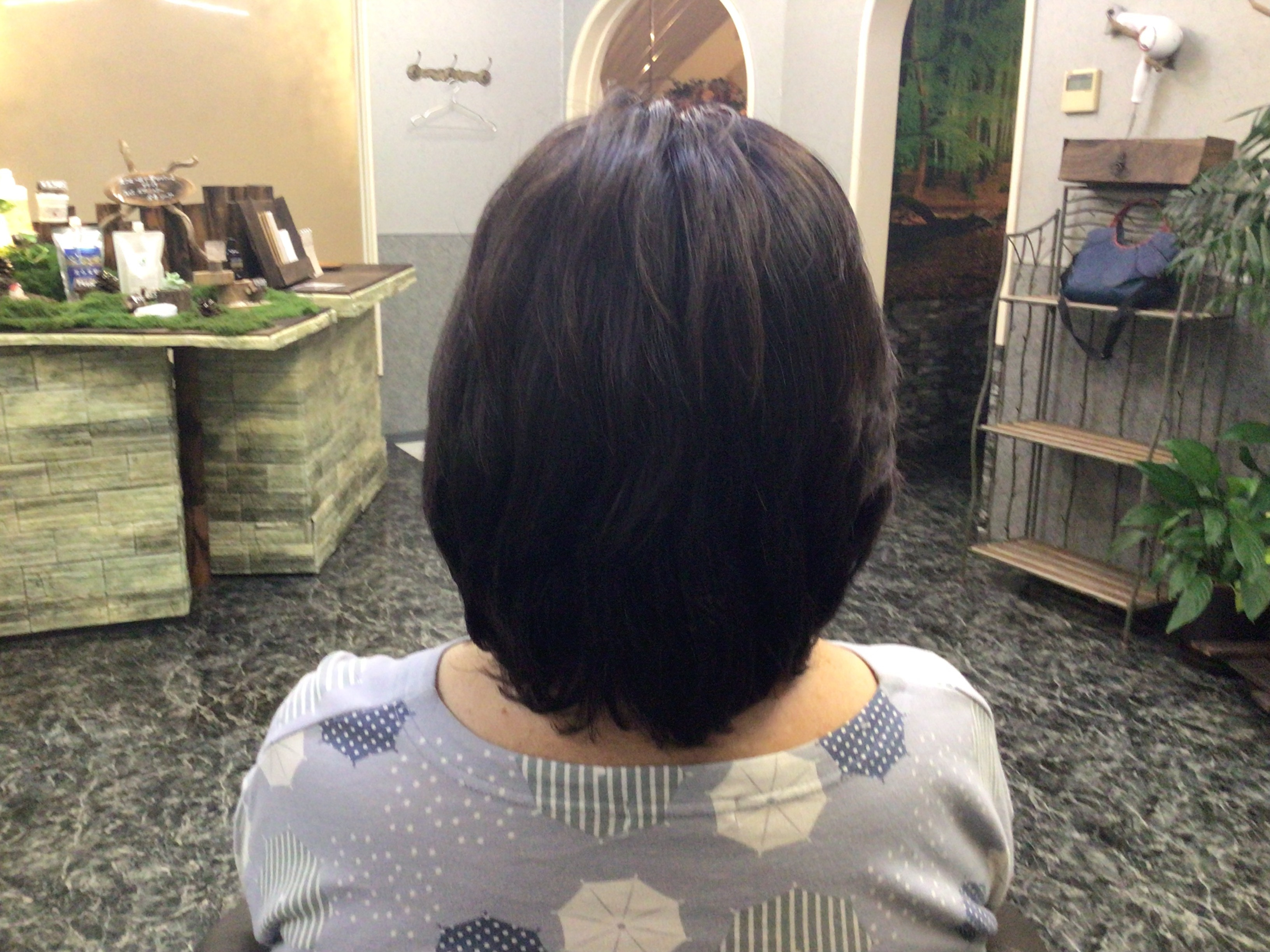龍ヶ崎市からカット・カラーでご来店頂きました｡