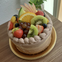 フルーツデコレーション（生チョコクリームタイプ）