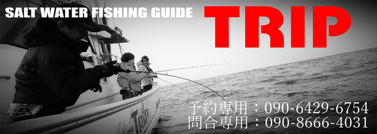 福岡・北九州市の鯛ラバ遊漁船Trip（ タイラバ・ジギング）