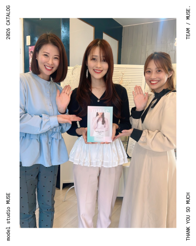 モデルスタジオミューズ様の魅力あふれるカタログが完成しました！