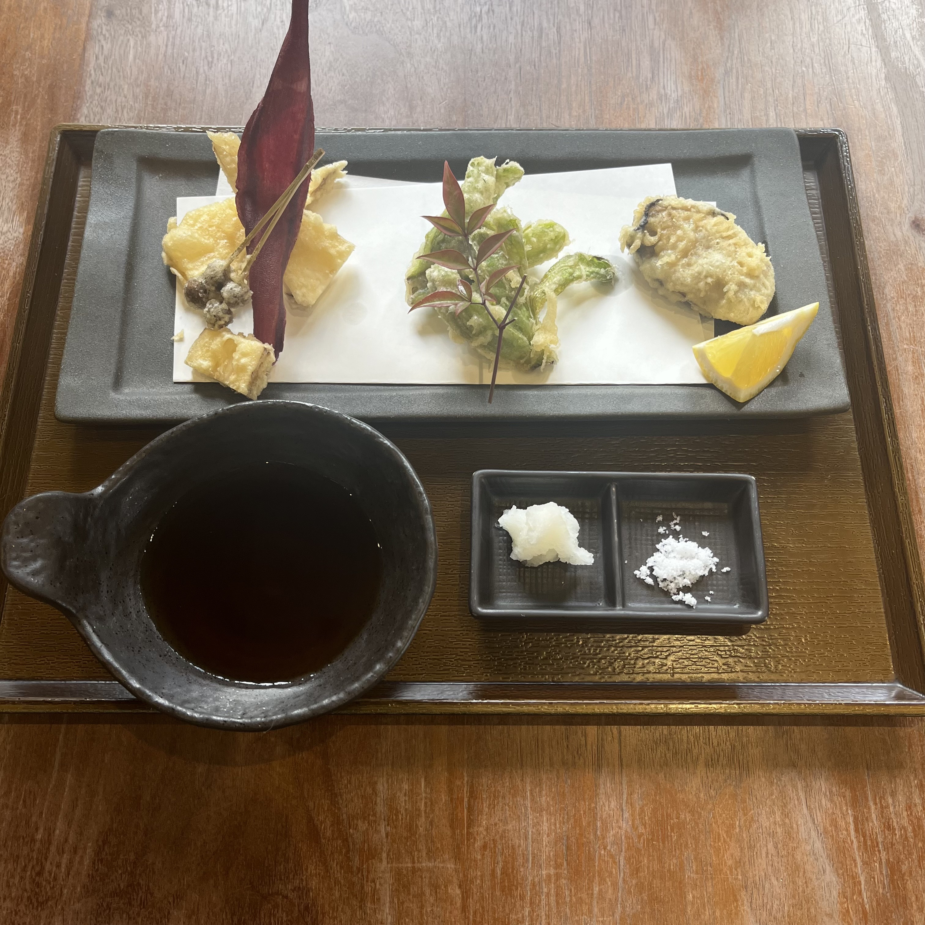 【季節の天麩羅】