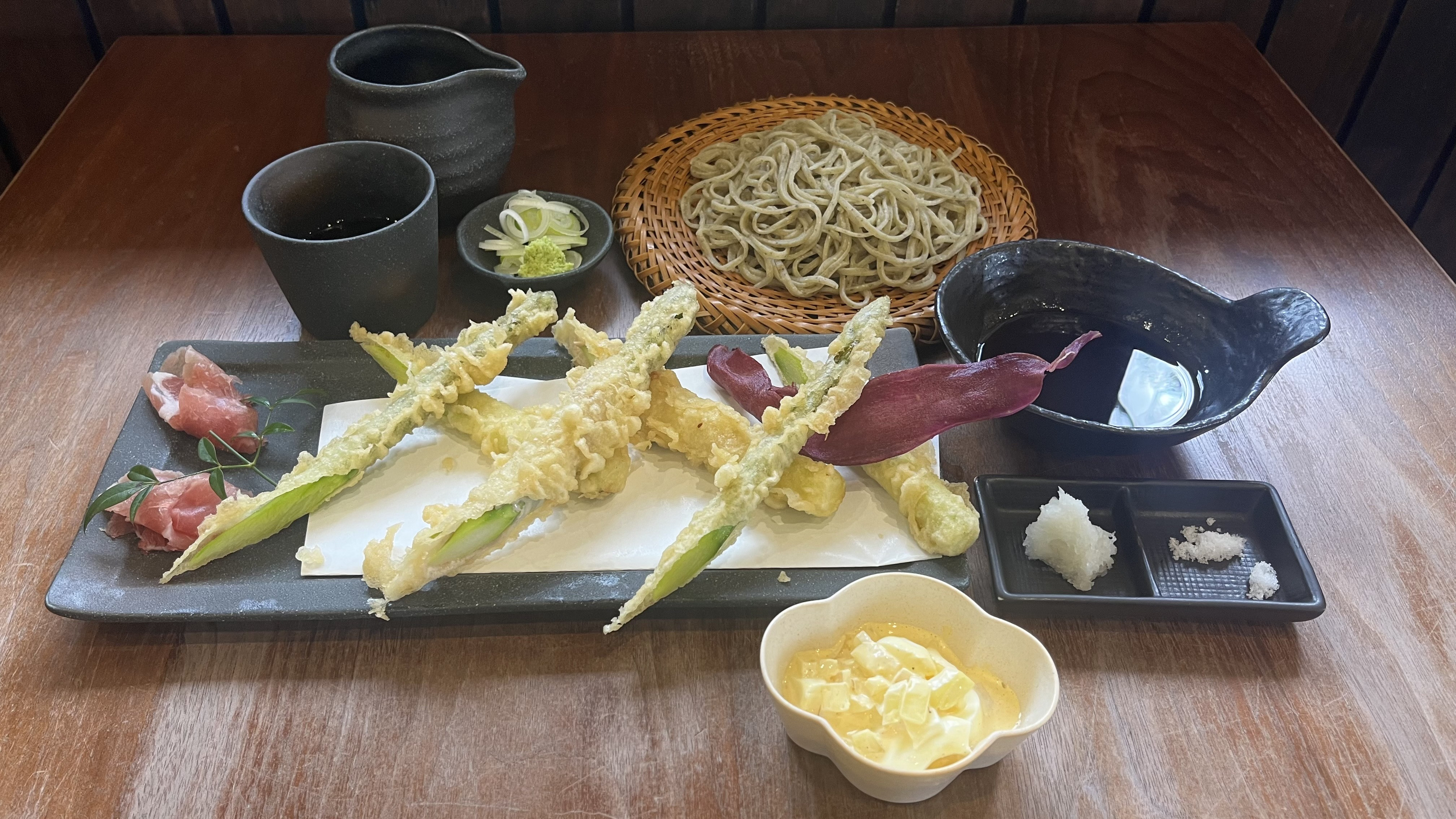 【アスパラづくし】