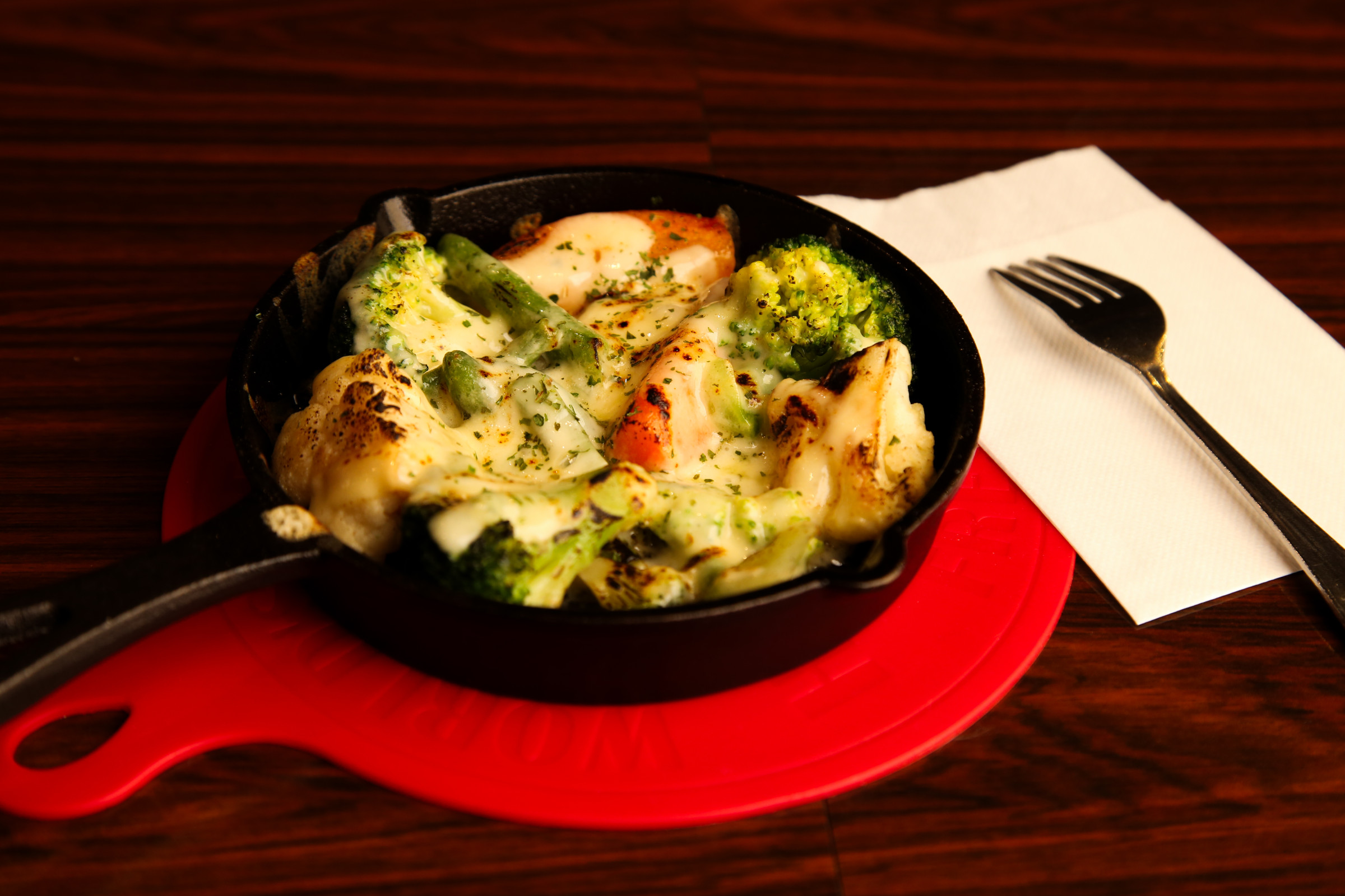 野菜のチーズ焼き