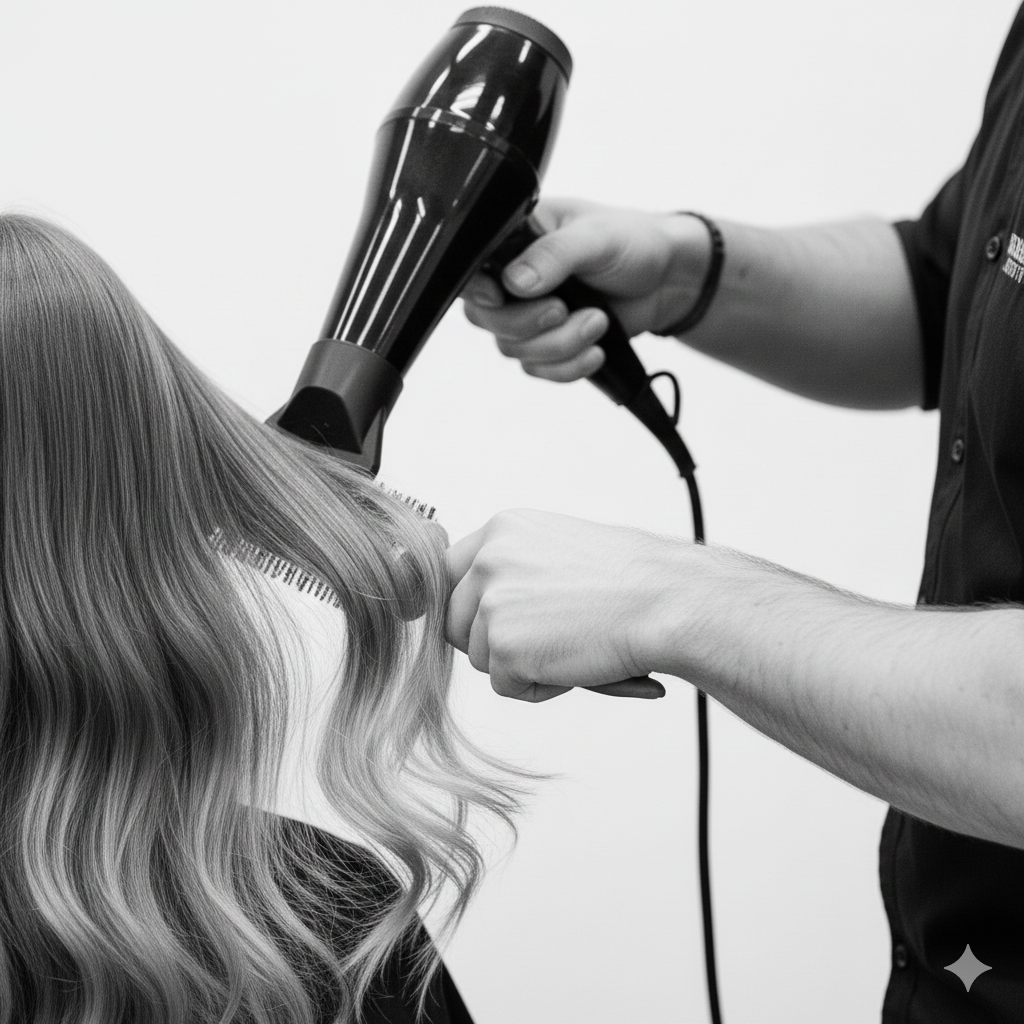 ※カット無しの場合シャンプーブロー料金として2200円の追加料金が掛かります。