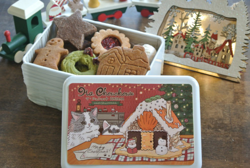 クリスマスクッキー缶発売のお知らせ