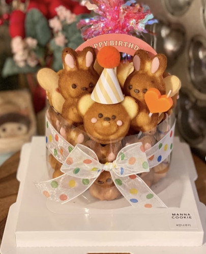 🧸✨ これ以上可愛いものはない！くまさんマフィンケーキ