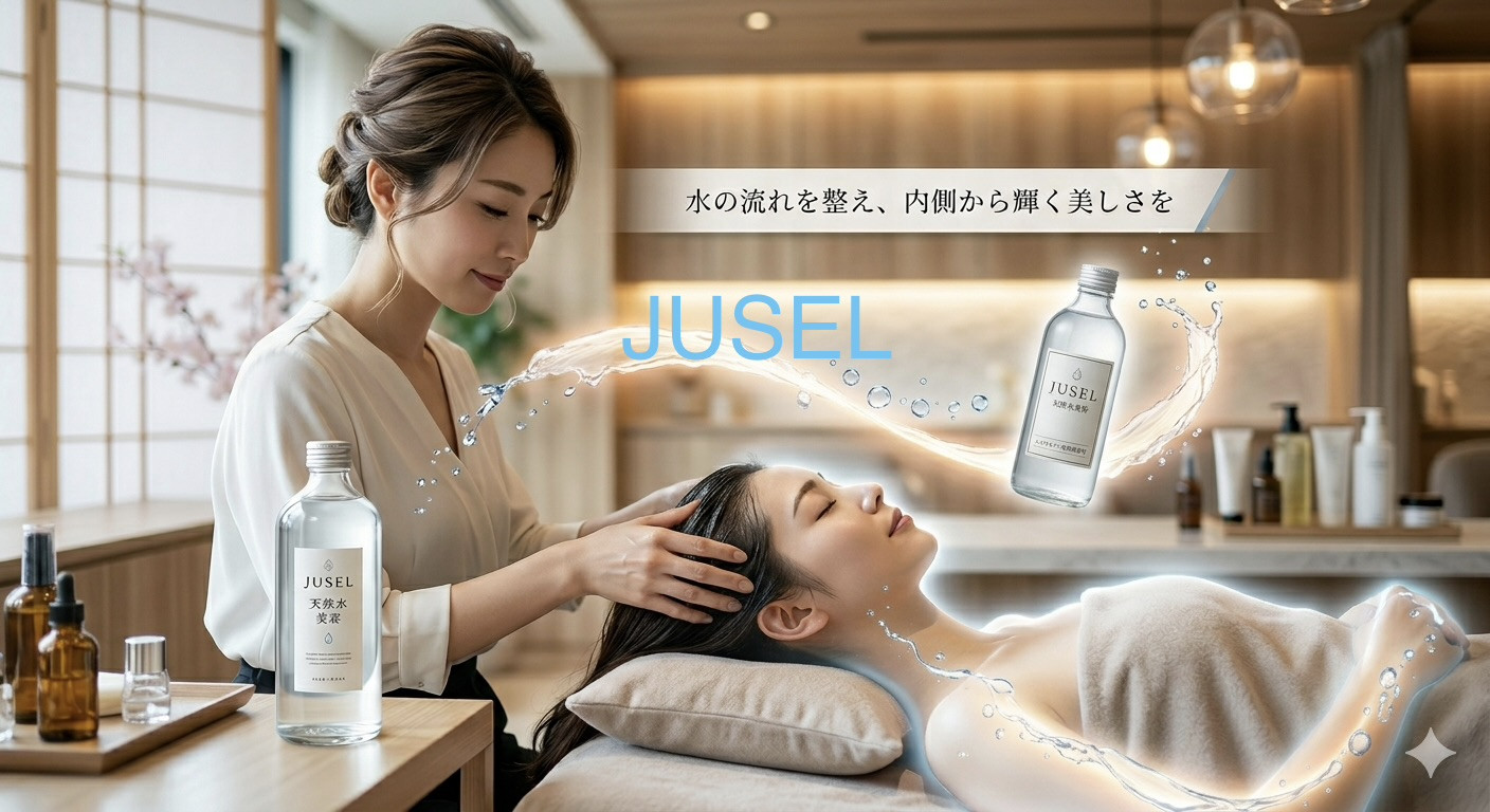 水と電気の流れをよくすると毛穴から老廃出が排泄？