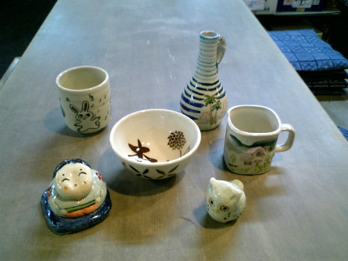 【 絵付け 】 2〜3週間で 焼上がり