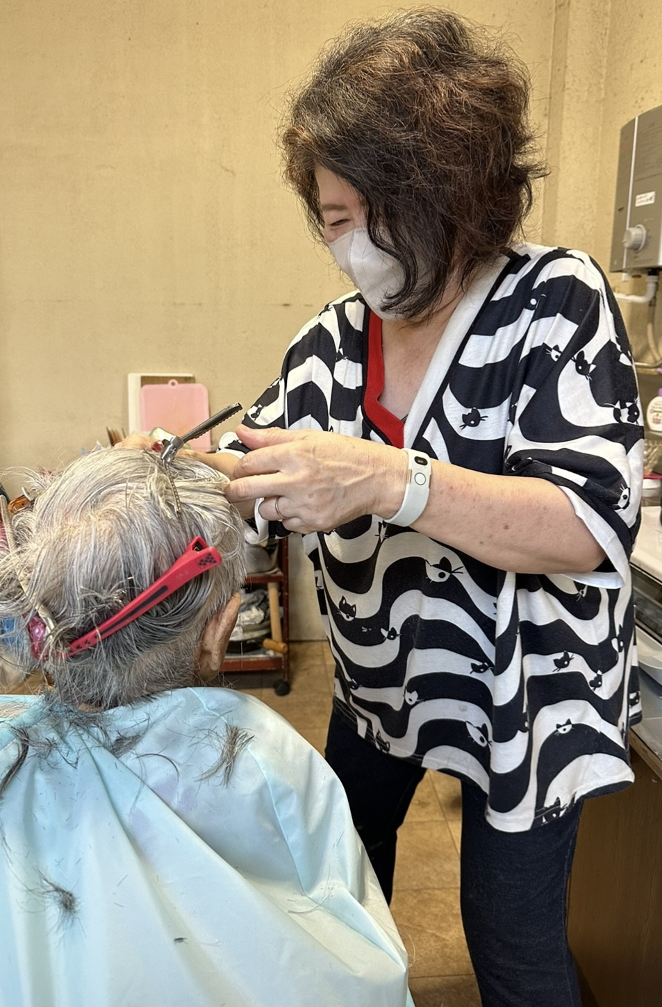 訪問美容