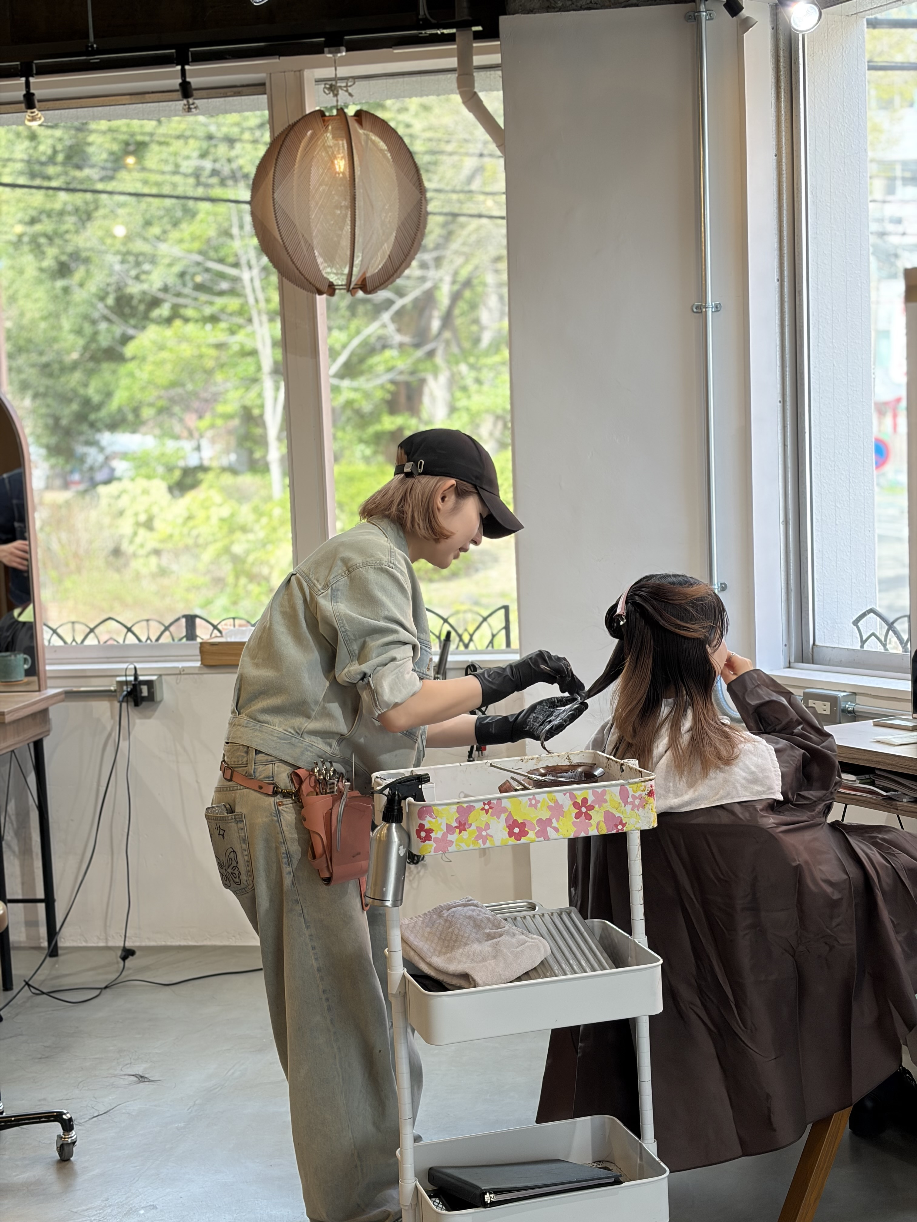 仙台市青葉区本町の美容室En,のヘアケア施術イメージ
