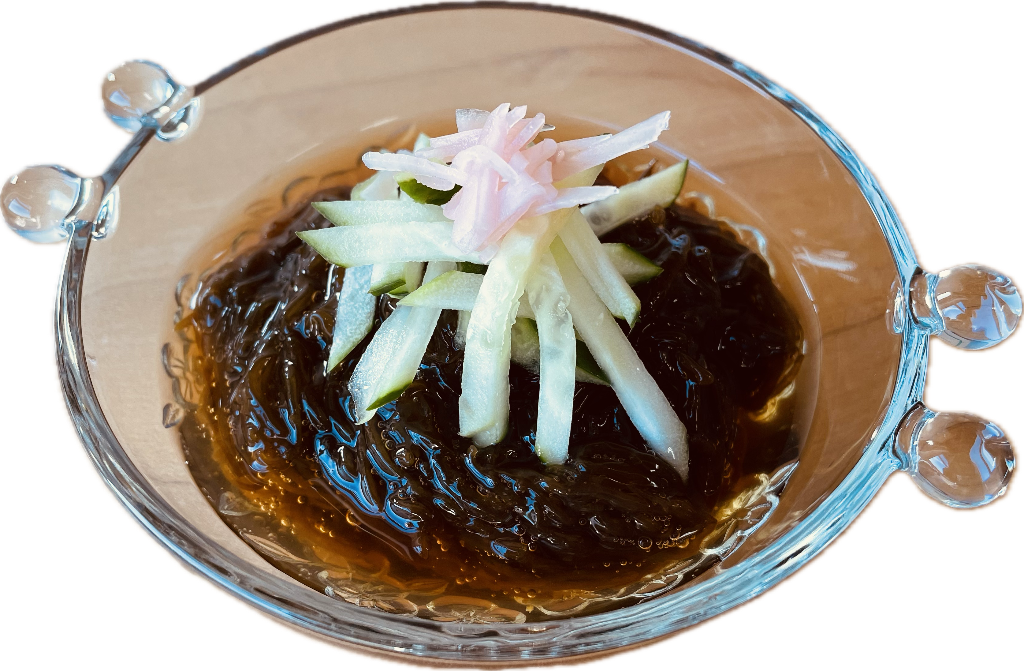 伊江島産太もずくのもずく酢（島らっきょうの甘酢漬け入り） - NOGU's