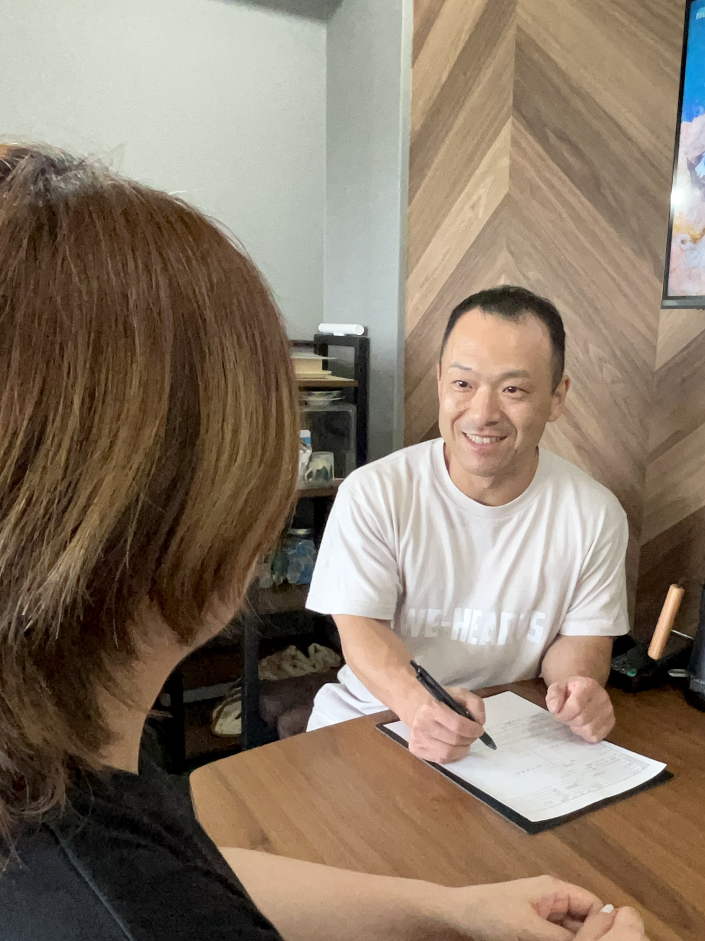 カウンセリングの様子