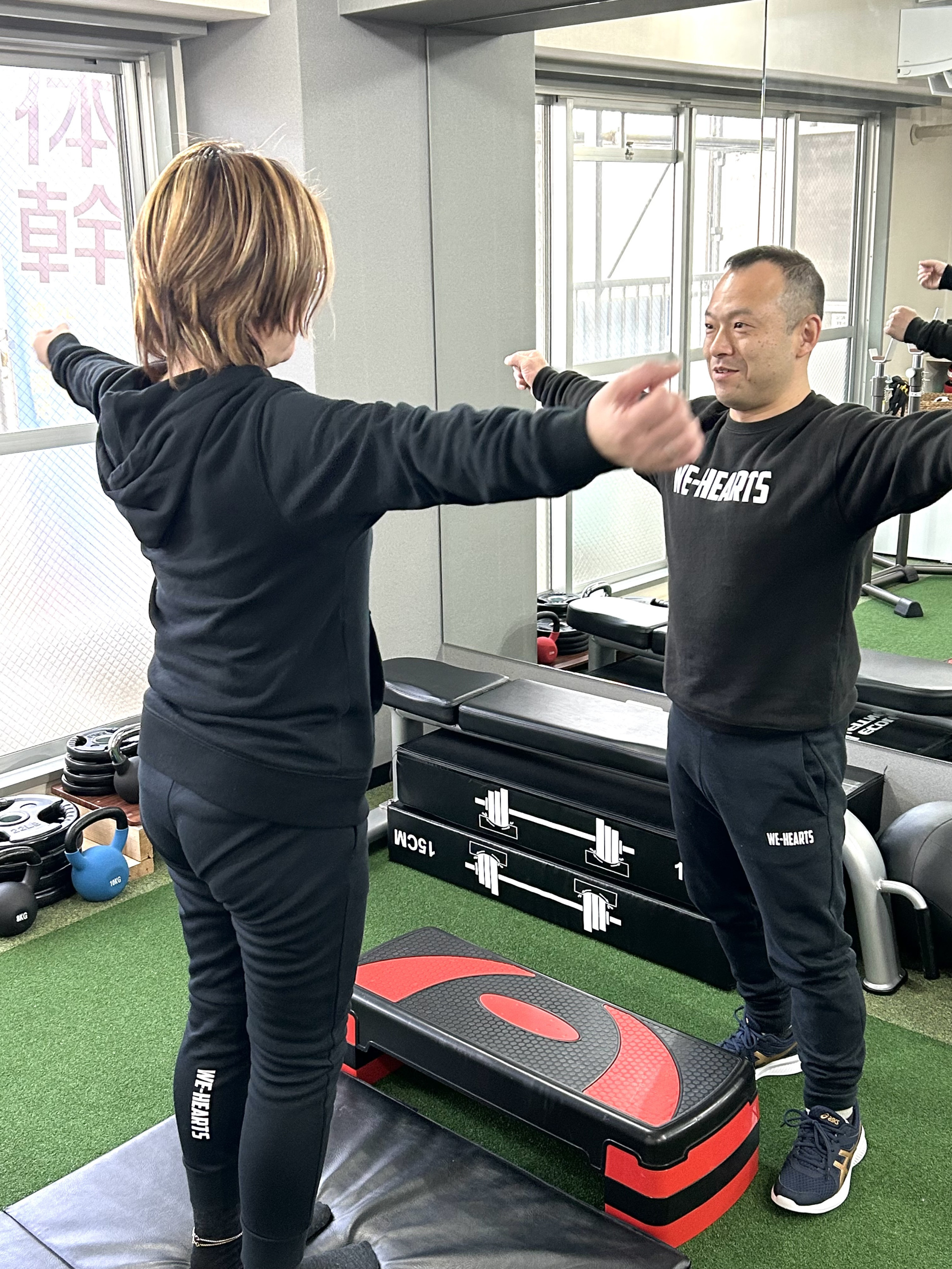 パーソナルの様子