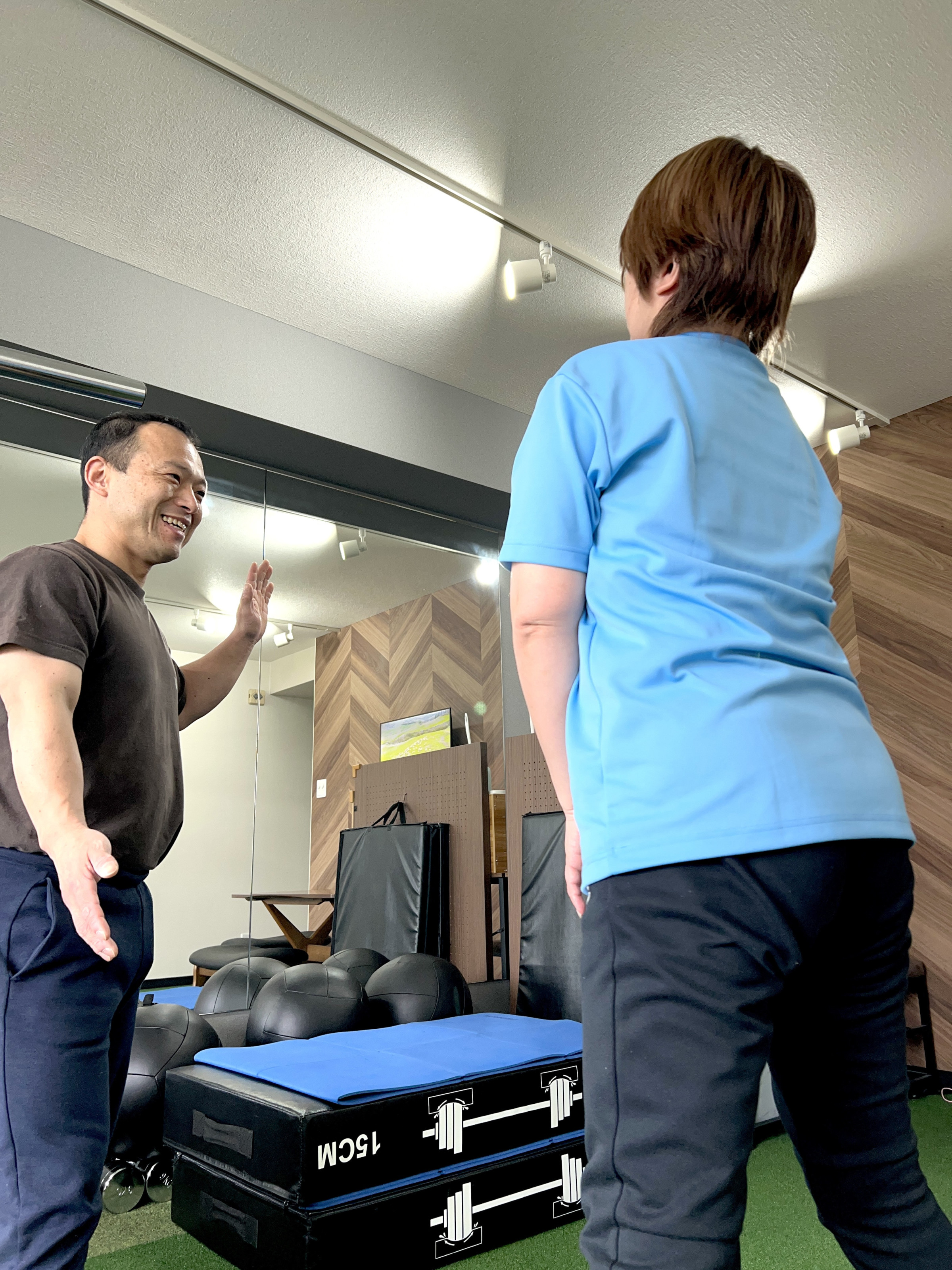 パーソナルの様子