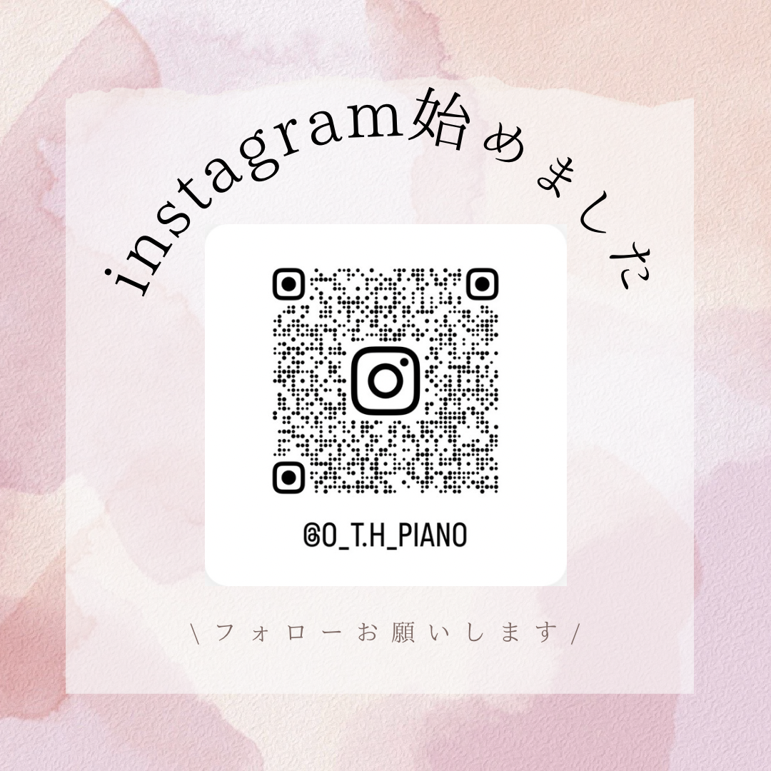 教室instagram始めました！