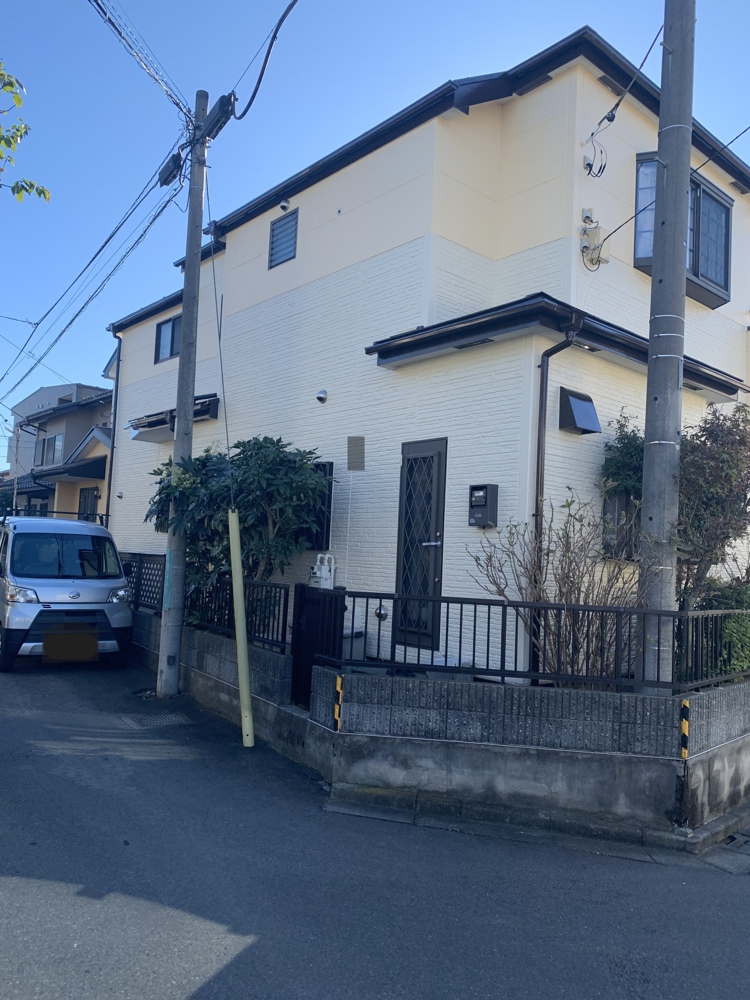 所沢市星の宮　A様邸　30坪　税込99万円 屋根、壁　1液水性ラジカル制御形ハイブリット高耐候性塗料　全塗装