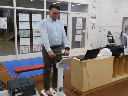 体組成計測定会