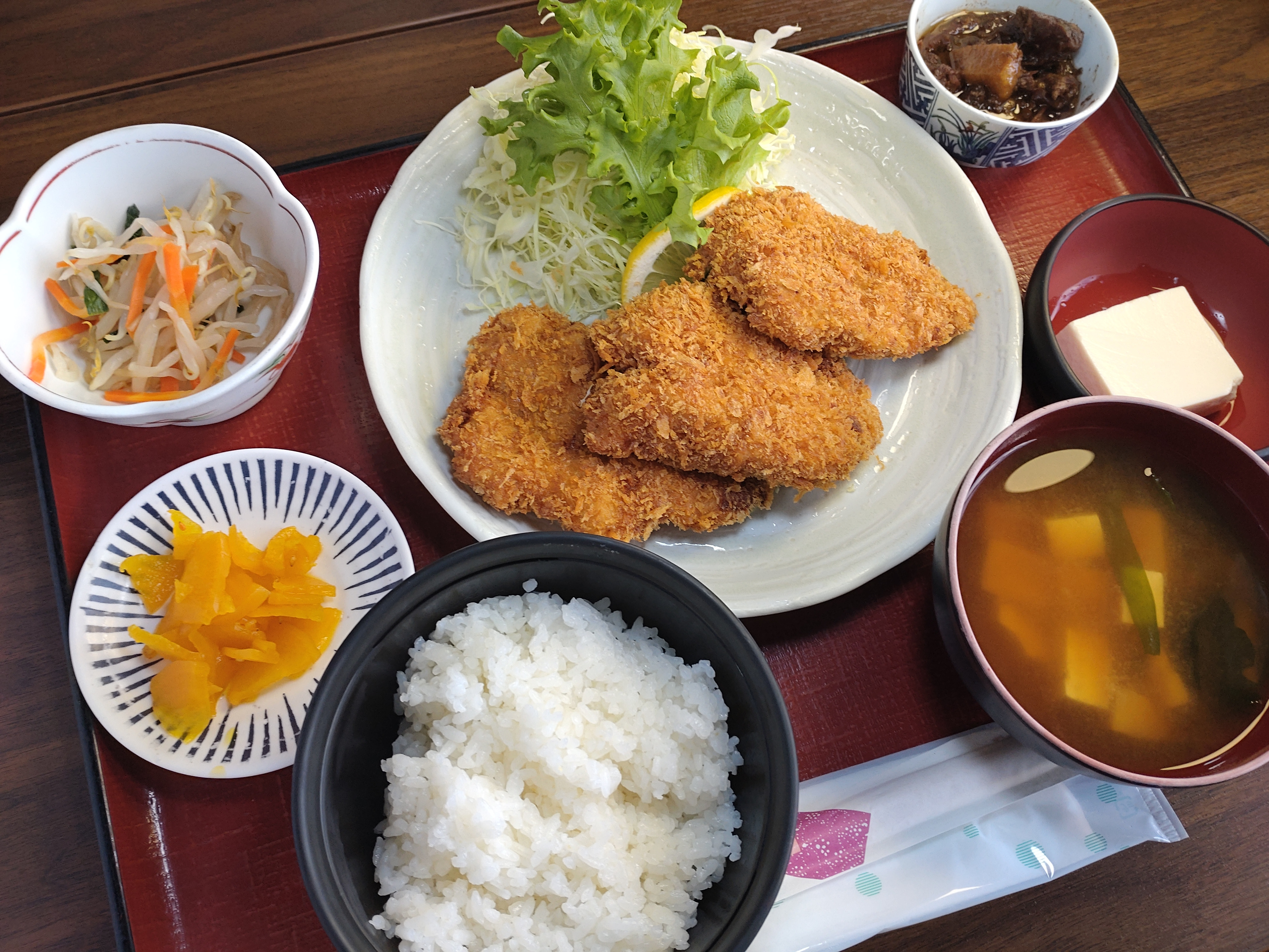 ヒレカツ定食