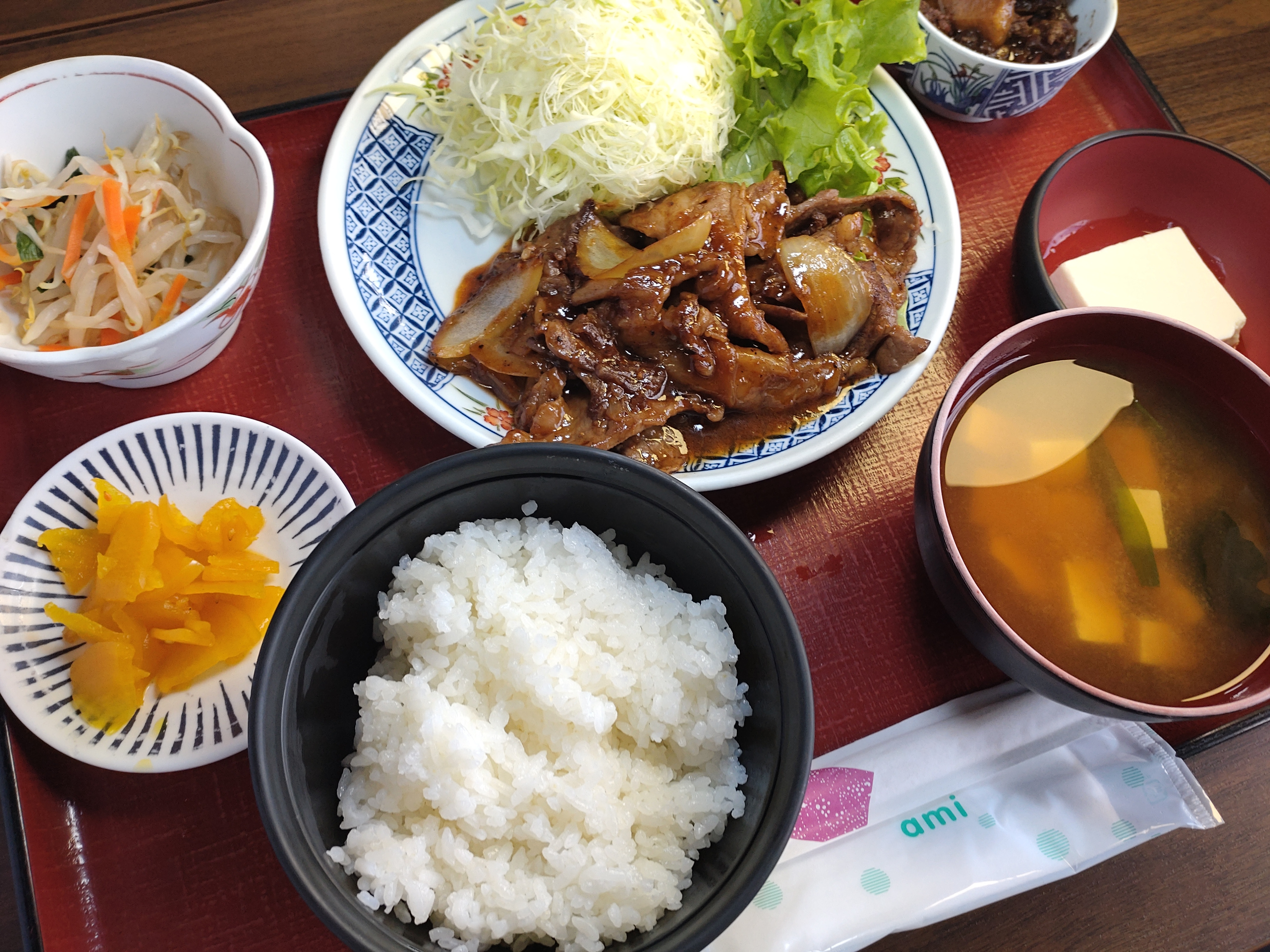 牛焼肉定食