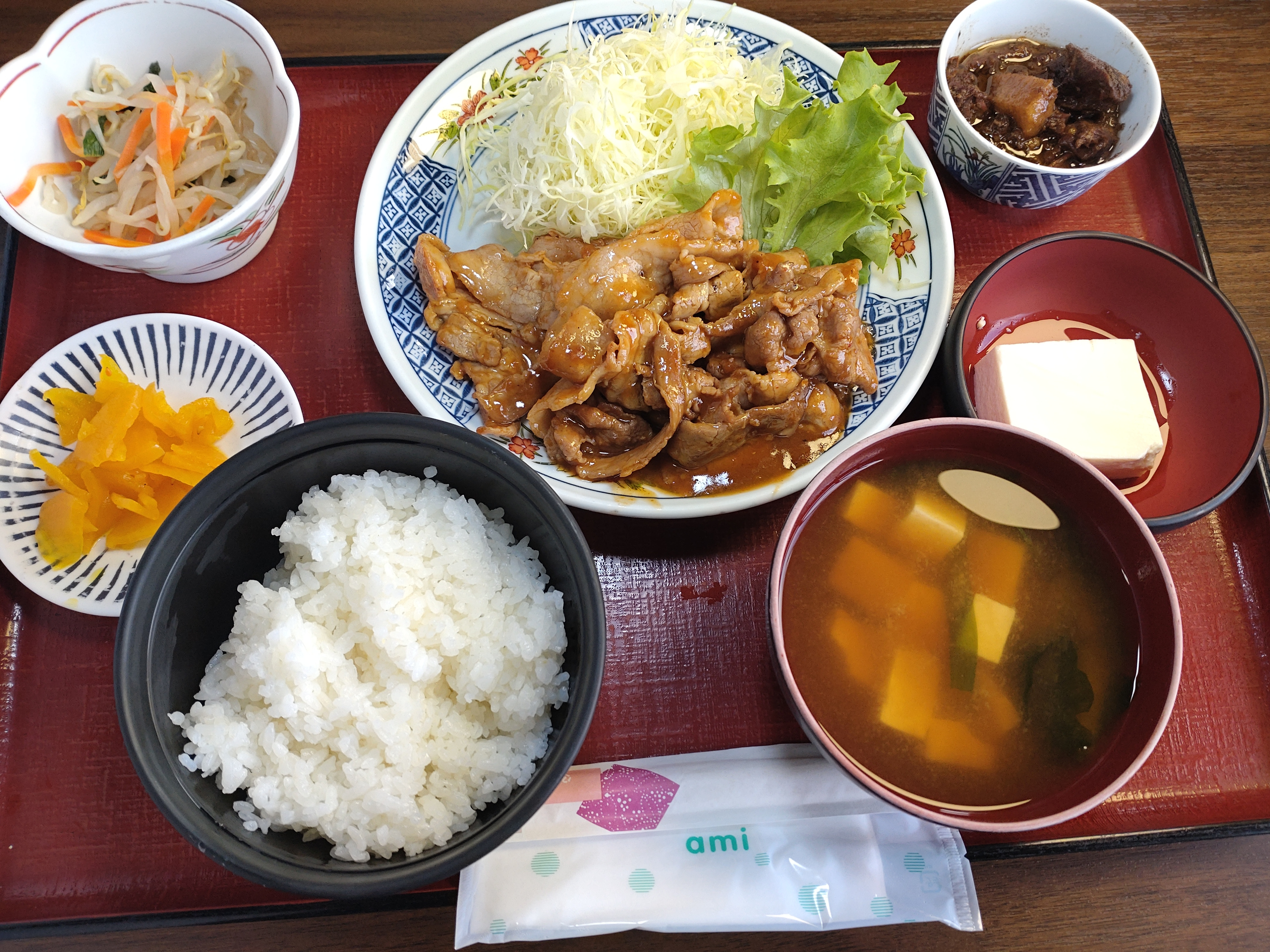 豚焼肉定食