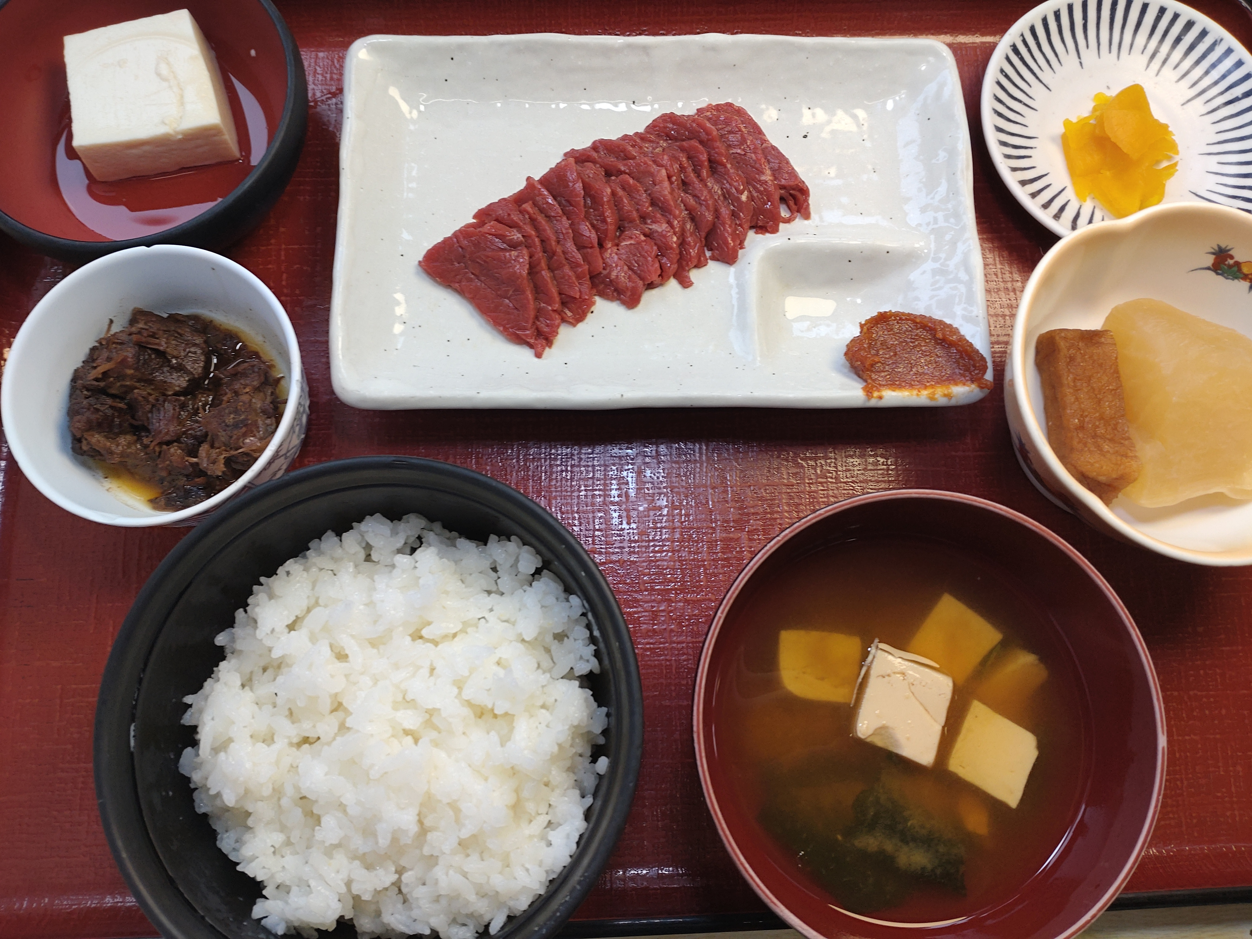 さくら刺身定食　ロース