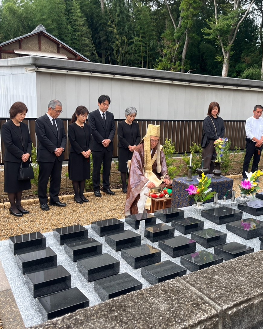 つづらの杜 初めての合同法要