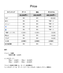 ホームページ作成しませんか
