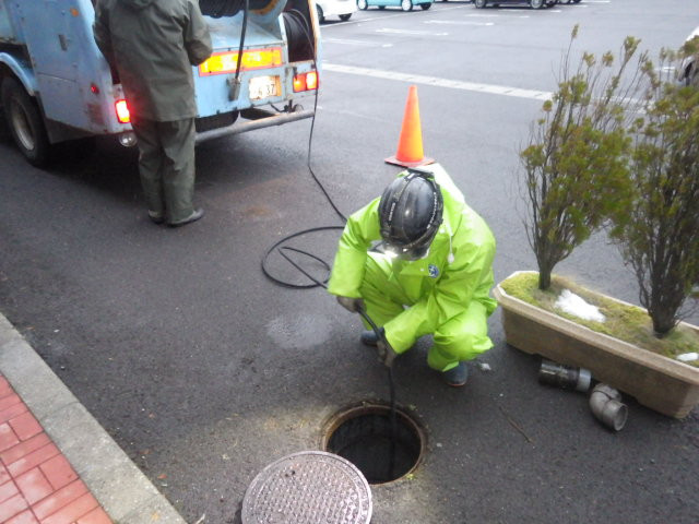 建築物汚水・排水管清掃