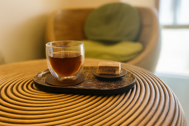お手入れのあとは、お茶一席。　【選べる8〜10種】