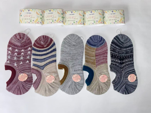 婦人柄ショートスニーカー DA-34