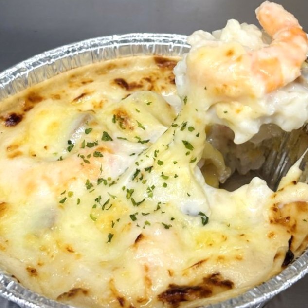 エビマヨガーリックドリア（ぷりぷり海老×香ばしいチーズ）｜ナチュラルスマイルピザ