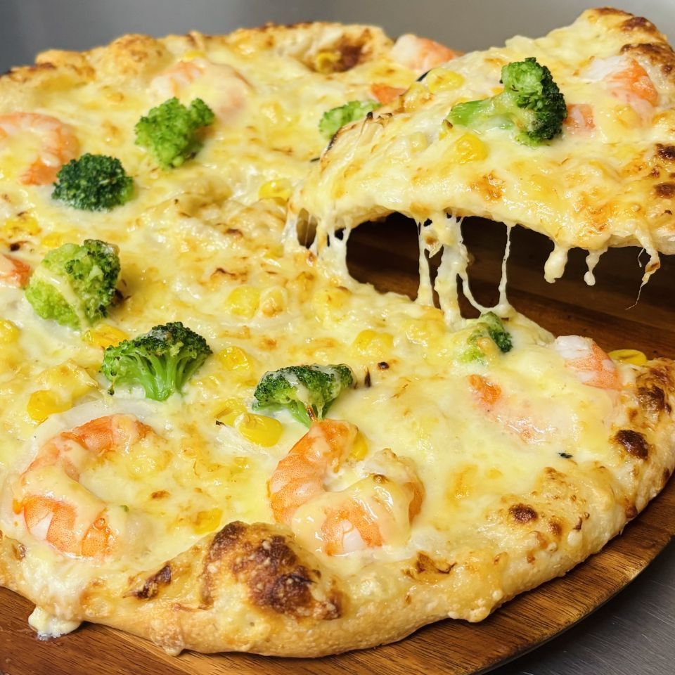 エビ＆マヨ（王道エビマヨの満足ピザ）｜ナチュラルスマイルピザ