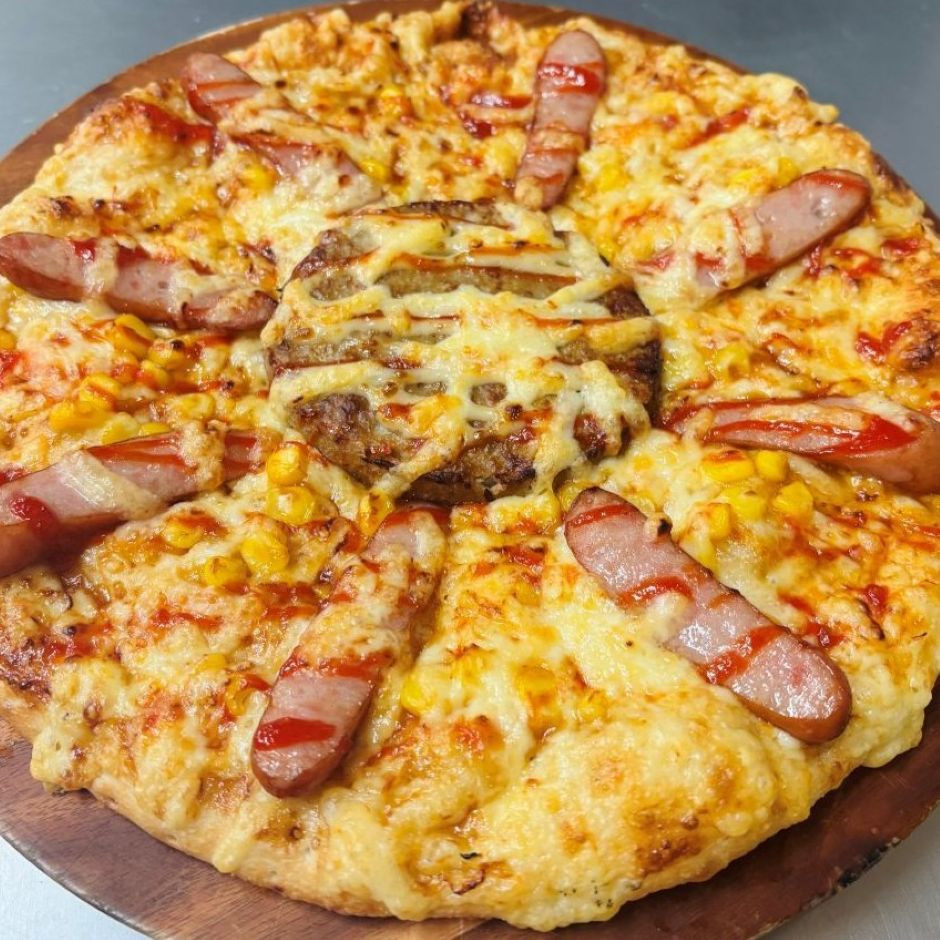 スマイルキッズバーグ｜ハンバーグが主役