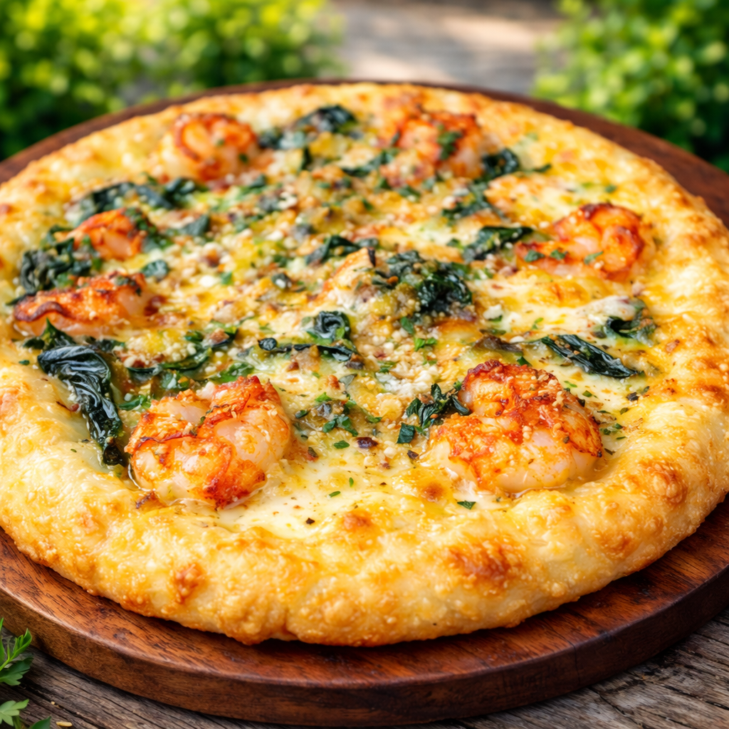 エビ明太（プリっと海老×ピリ辛明太の大人ピザ）｜ナチュラルスマイルピザ