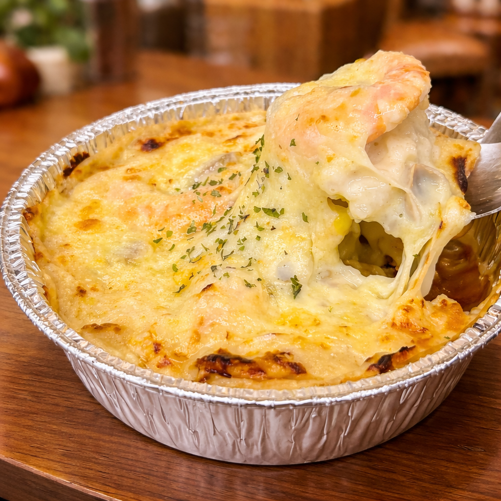 エビドリア（ぷりぷり海老×香ばしいチーズ）｜ナチュラルスマイルピザ