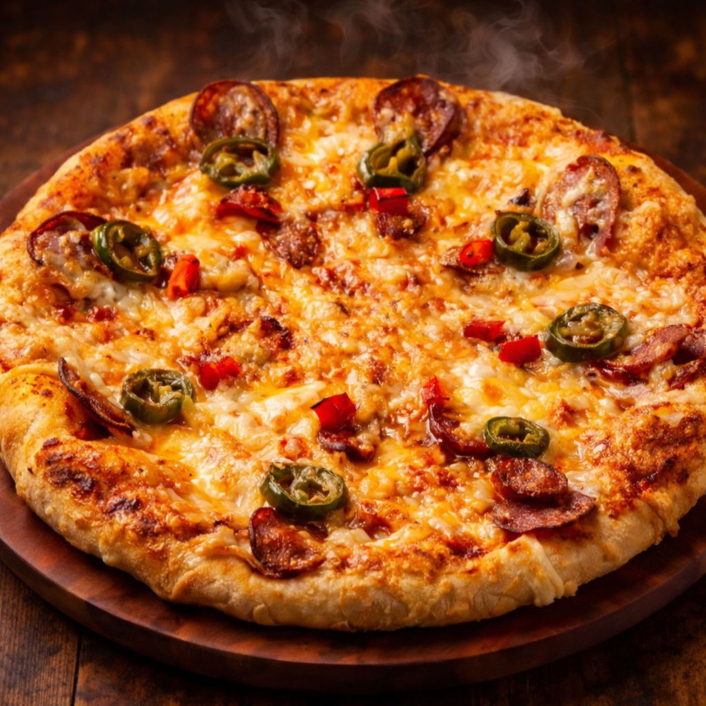 チョリソー＆ハラペーニョ（大人の辛口ピザ）｜ナチュラルスマイルピザ