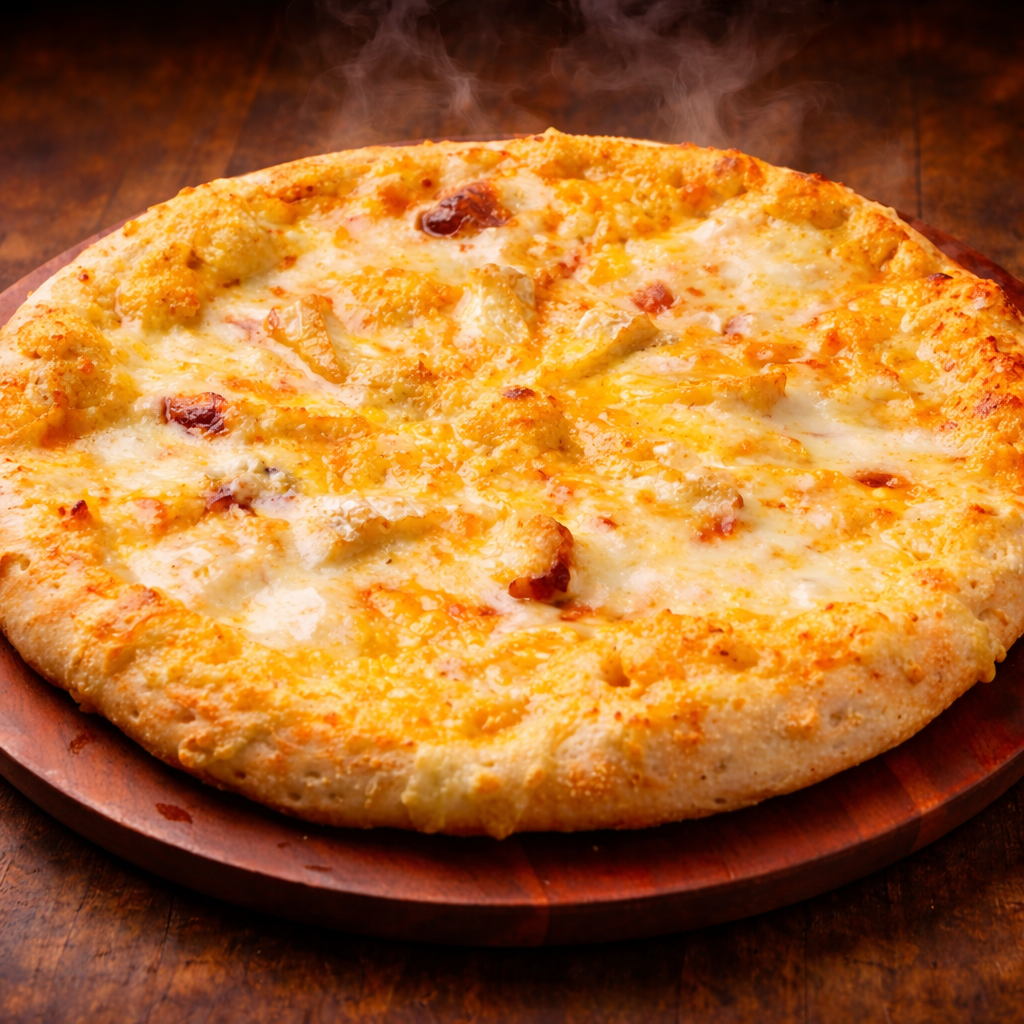 クアトロフォルマッジ（5種のチーズ／メープルシロップ付）｜ナチュラルスマイルピザ